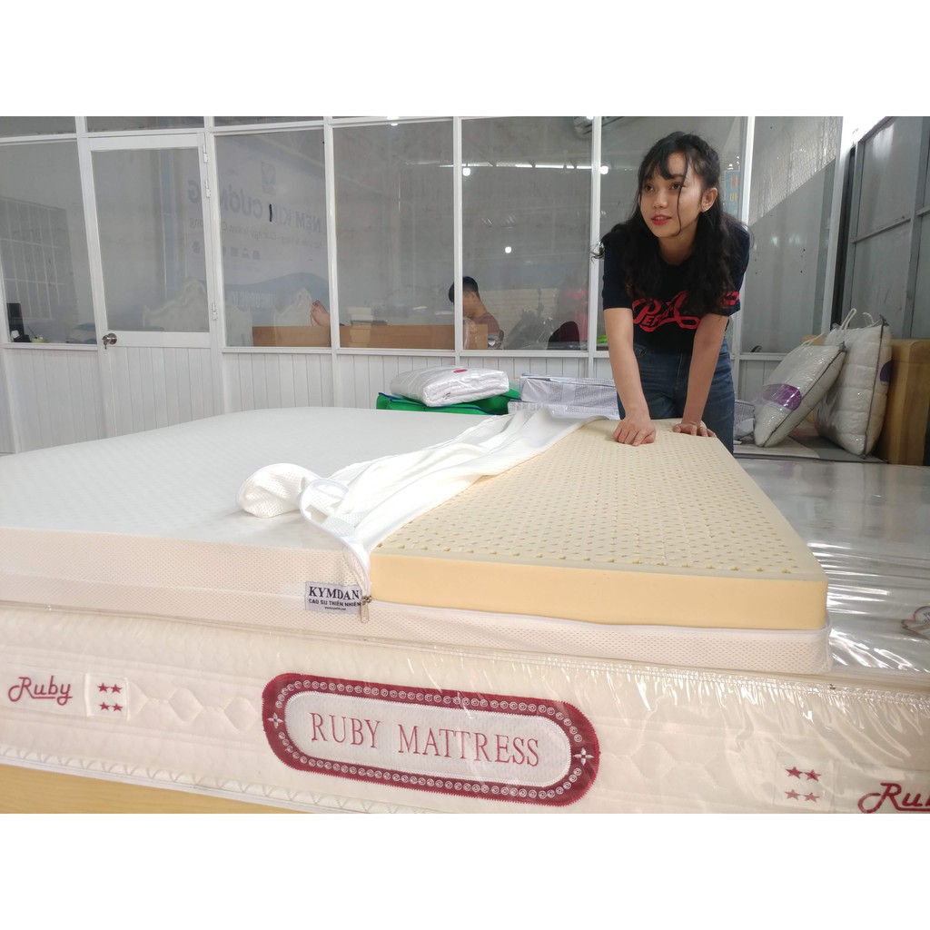 [ sale 15% ] NỆM (MATTRESS) KYMDAN DELUXE 100% cao su thiên nhiên