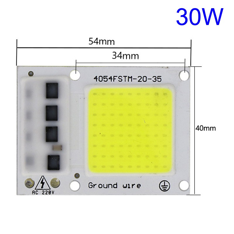 ✾Đèn LED 20W 30W 50W floodlight COB Chip 220V thông minh✾ activespace ✾
