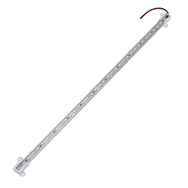 Thanh Đèn Led Vỏ Nhôm Cứng 50cm 12v 36 Led 5630 Smd Màu Trắng I3