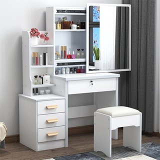 Bộ bàn ghế trang điểm kèm gương, bàn trang điểm đẹp BAH030