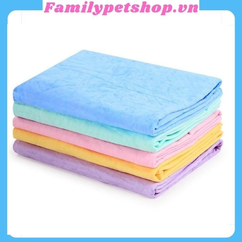 Khăn tắm cho chó mèo thú cưng siêu thấm - familypetshop.vn
