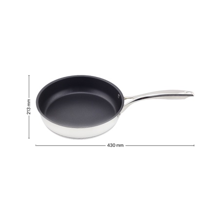 Chảo chống dính Elmich ⚡ HÀNG CAO CẤP ⚡ Chảo chiên xào Inox chống dính Elmich MAX A size 16cm 20cm 24cm