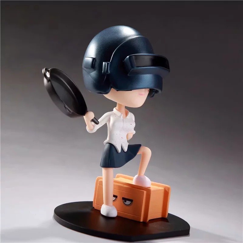 Mô HÌnh PUBG Nhân Vật Chibi Có Thể Lắc Đầu Tặng Kèm Full Phụ Kiện