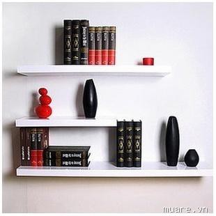 Kệ gỗ trang trí treo tường ( SET 3 thanh ngang dài 40,50,60cm x 15cm) | BigBuy360 - bigbuy360.vn