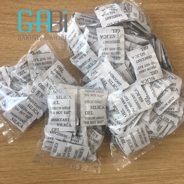 20-100 túi hút ẩm silica gel (1g/gói)