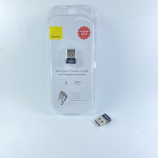 Đầu Chuyển Đổi Baseus Mini Usb Type C Sang USB Max 5A cho Điện thoại máy tính bảng/ Notebook