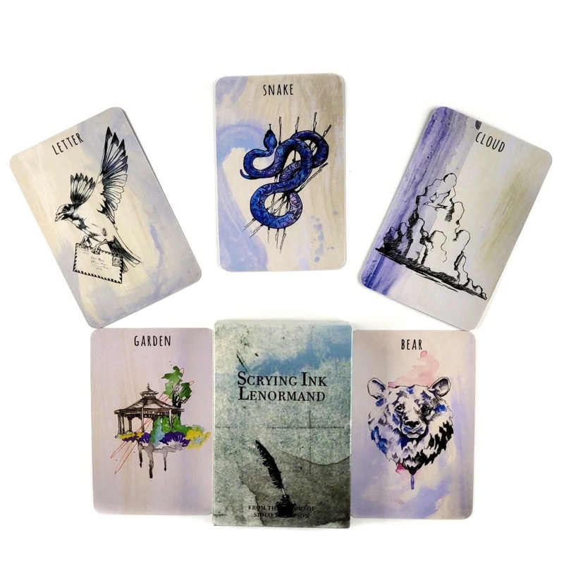 Bộ Bài Tarot Mực May Mắn Dành Cho Người Mới Bắt Đầu