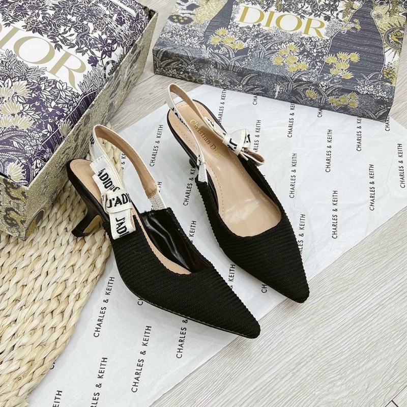 dép cao gót sandal ĐI Ô gót 5cm hàng loại 1 nét căng. FULLBOX BILL