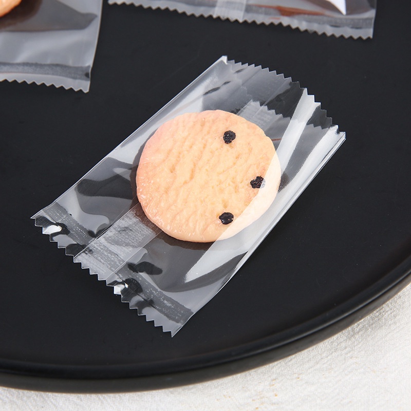 100 túi hàn miệng trong suốt đựng bánh kẹo, thực phẩm.