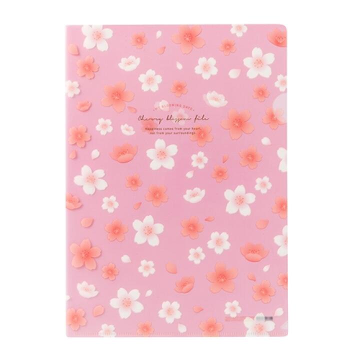 Bìa Đựng Tài Liệu ARTBOX Hàn Quốc Họa Tiết Hoa Anh Đào