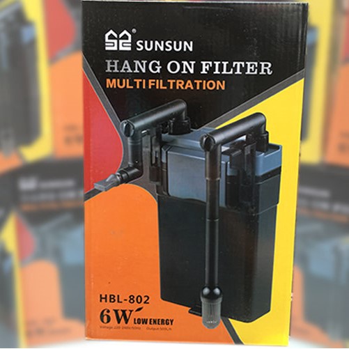 Lọc treo SUNSUN HBL 801/802/803 - Máy lọc nước hồ cá thủy sinh mini