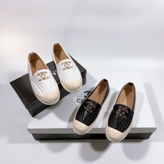 B(ẢNH THẬT) Giày Mọi Đế Viền Cói Da Mềm Trần Chỉ Fullbox Cao Cấp