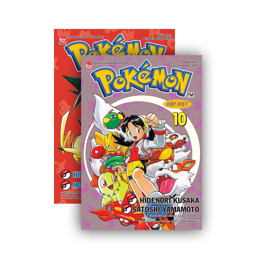 Truyện tranh Pokemon Đặc Biệt lẻ 1-10 tái bản 2019 - NXB Kim Đồng - Pokemon Special