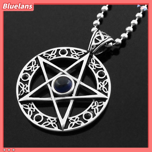 Dây chuyền mặt ngôi sao đính đá 20inch sang trọng quý phái dành cho nam và nữ