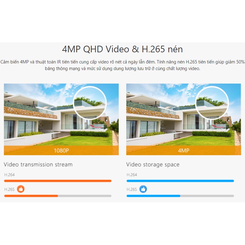Camera giám sát Wifi PTZ IMOU S42FP 4.0 Megapixel, Camera ngoài trời 360, có màu ban đêm, cảnh báo chủ động