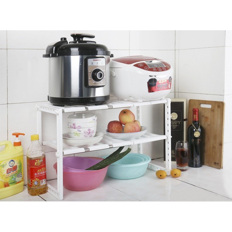 [Kệ Gầm Bếp Co Giãn] Magic Kitchen để dưới bồn rửa