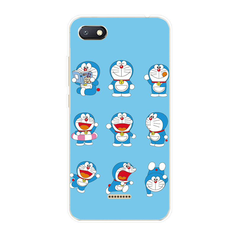 Ốp Lưng Xiaomi Redmi 4A 4X 5 Plus 6 6A S2 TPU mềm Case Doraemon
