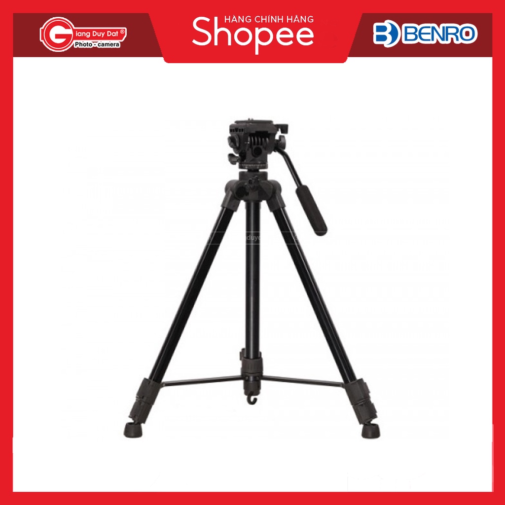 Chân Máy Ảnh Tripod Benro T980EX - Chính Hãng l Tặng kèm kẹp điện thoại