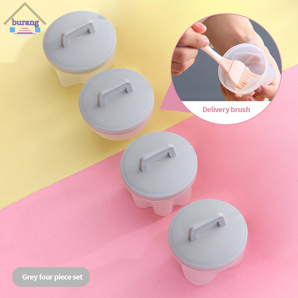 Set 4 Cốc Nhựa Chế Biến Trứng Tiện Lợi