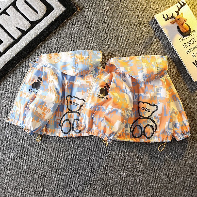 Áo Khoác Có Mũ Trùm Thời Trang Mới 2022 Dễ Phối Đồ Cho Bé Trai