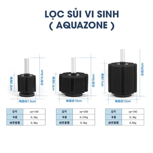 Máy lọc sủi vi sinh Xinyou Xy thế hệ mới