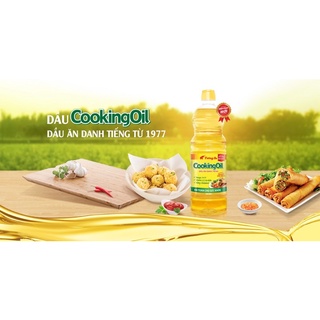 Dầu thực vật Tường An Cooking oil chai 1 lít