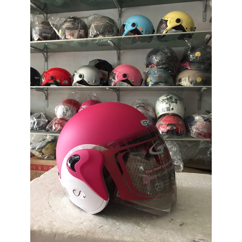 Kính mũ bảo hiểm  nắp vừa mũ GRS A318k , mũ GRO A318k