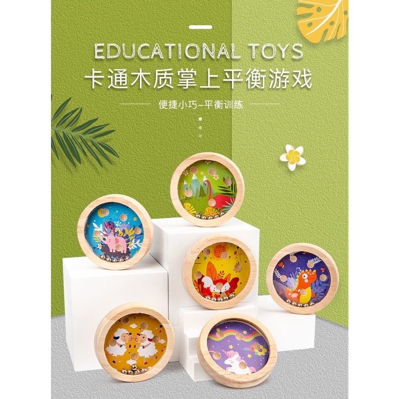 Trò chơi lăn bi mê cung trên bẳng gỗ rèn luyện tính kiên nhẫn, khéo léo, xả stress