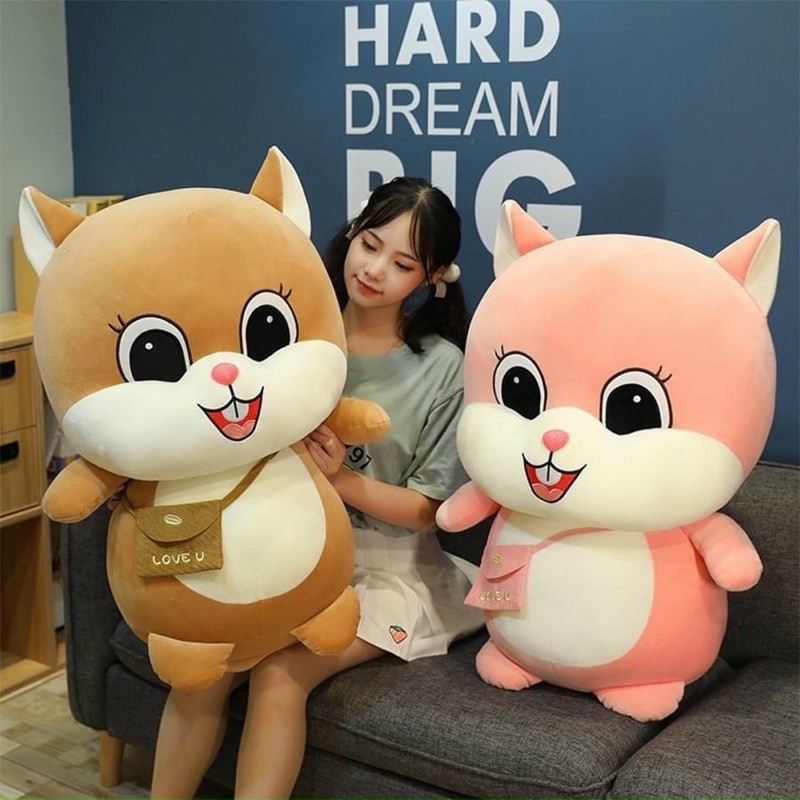 Gấu Bông Sóc Chuột Hamster siêu to khủng lồ ( Hàng nhập)