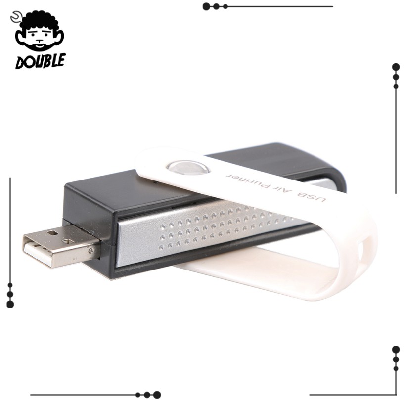 USB khử mùi và lọc không khí có thể xoay được dùng cho PC laptop
