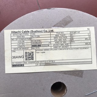 quận dây tín hiệu hitachi 36awg