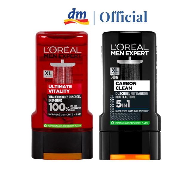 [HÀNG AUTH] SỮA TẮM GỘI TOÀN THÂN L’OREAL MEN - SỮA TẮM GỘI TOÀN THÂN L’OREAL MEN EXPERT 5 IN 1 CHAI 300ML