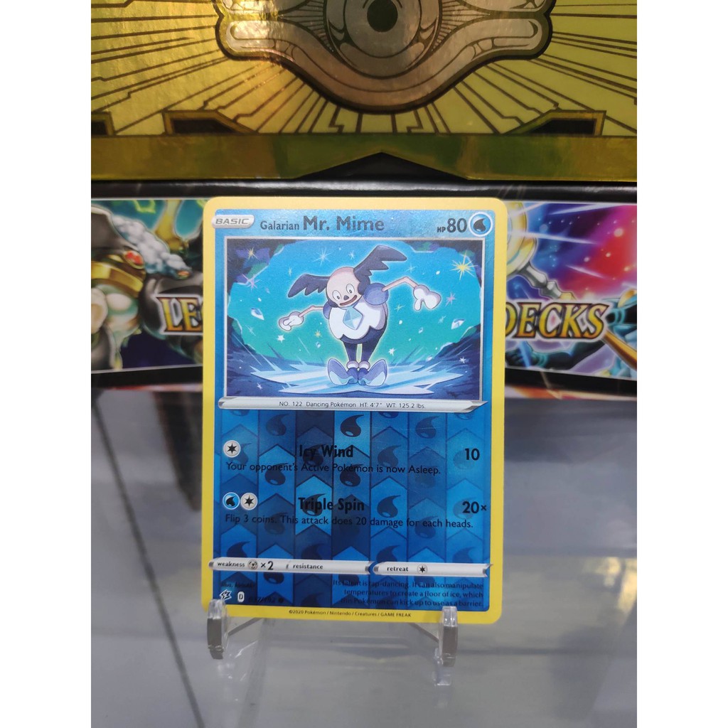 [ Dưa Hấu Yugioh ] Lá bài thẻ bài Pokemon Mr.Mime