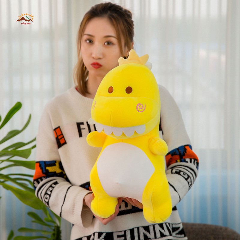 Khủng Long Nhồi Bông Đáng Yêu Cho Bé Gấu bông khủng long có con gà dễ thương êm mịn ZinZon