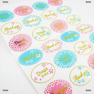 Set 24 Sticker Hình oval Dán Trang Trí