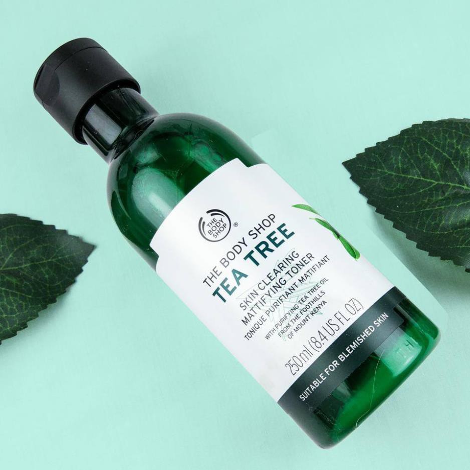 Nước Hoa Hồng Sát Khuẩn Cân Bằng Da The Body Shop Skin Clearing Mattifying Toner Tea Tree