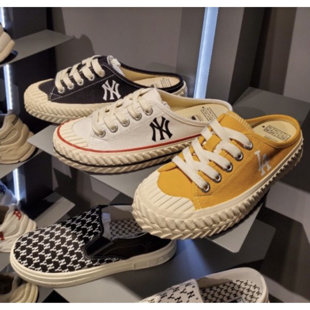 [Bản Trung] Sục Thể Thao Nữ 𝐌𝐋𝐁 Ny trắng , sục ny đạp gót nữ hàng 11 full box -Tom Official | BigBuy360 - bigbuy360.vn