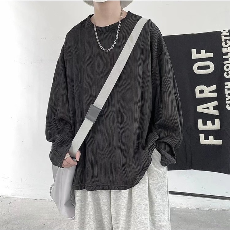 Áo sweater Cổ Tròn Thiết Kế Trẻ Trung Cho Nam