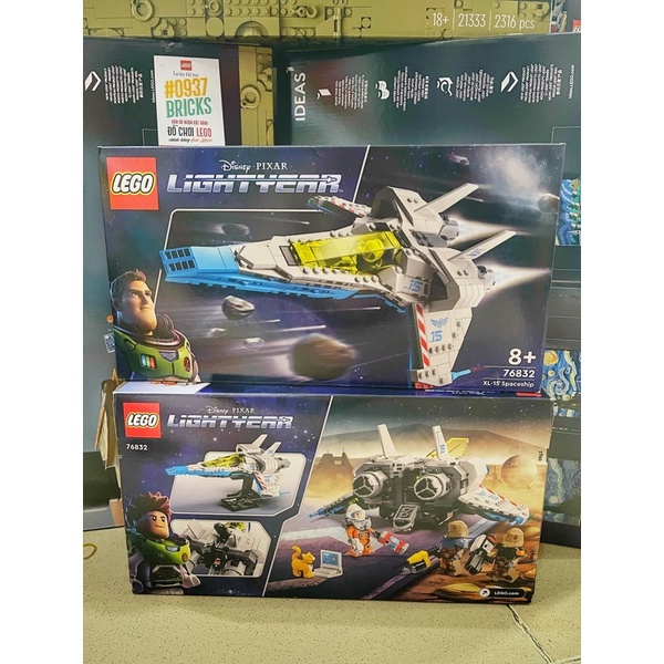 LEGO 76832 Disney and Pixar’s Lightyear XL-15 Spaceship Phi Thuyền của Buzz 0937bricks