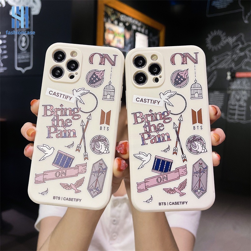 Ốp Điện Thoại Hình Bts Cho Vivo Y50 Y15 Y20S Y72 Y52 Y21 Y30 Y21S Y51