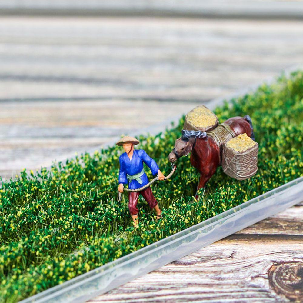 Mô Hình Tòa Nhà Gạo Thu Nhỏ Dùng Trang Trí Vườn DIY