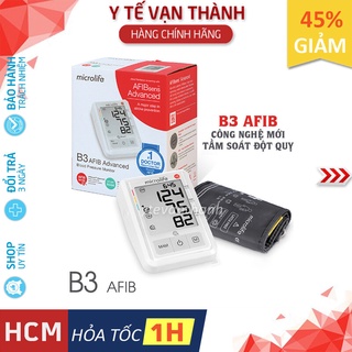 Chính hãng hcm máy đo huyết áp bắp tay microlife b3 afib advanced cảnh báo - ảnh sản phẩm 1