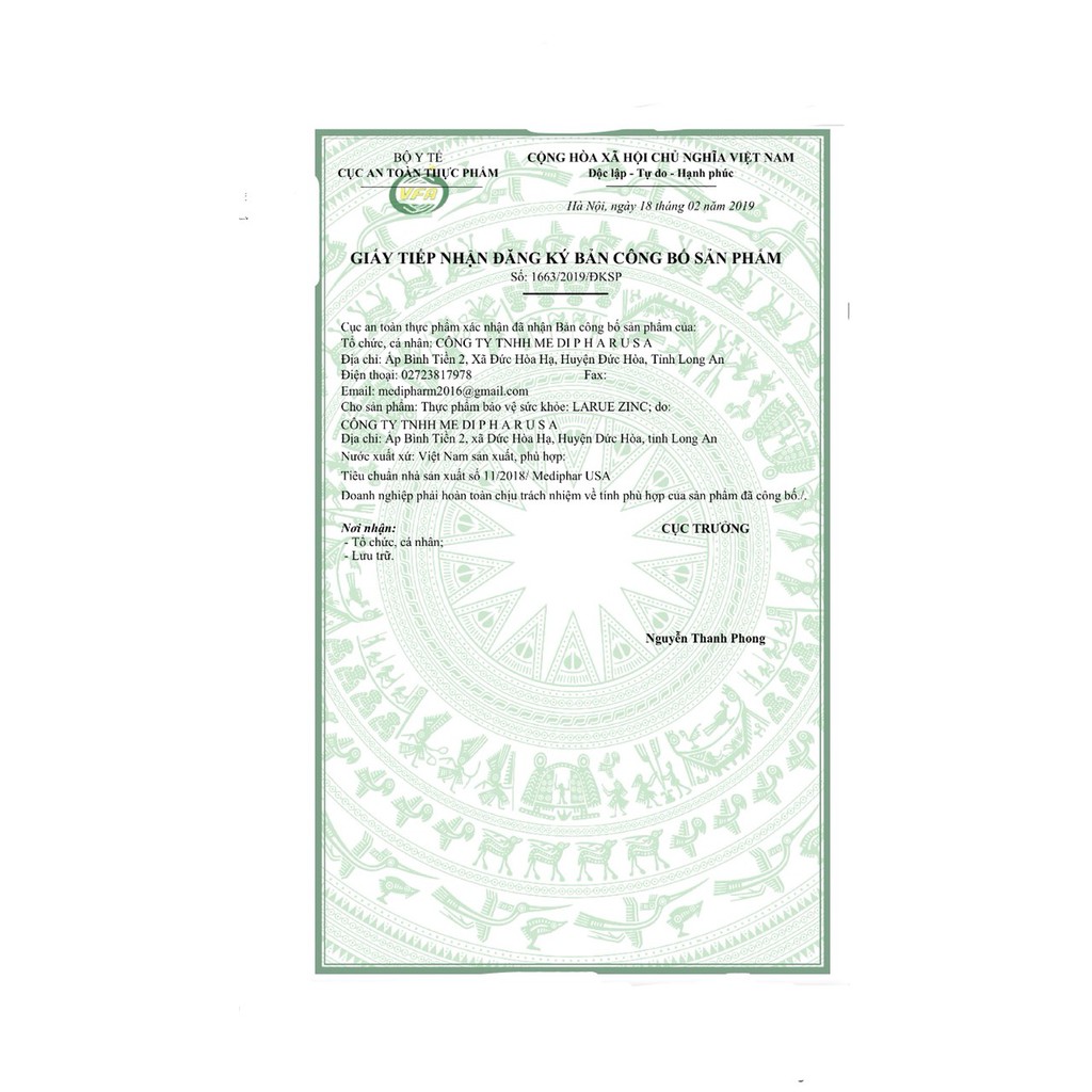 Bổ sung kẽm, lysine, DHA ăn ngon miệng – Sirô LARUE ZINIC | Thế Giới Skin Care