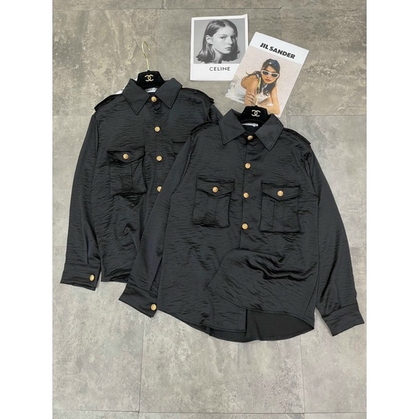 Áo sơ mi nút tay dài