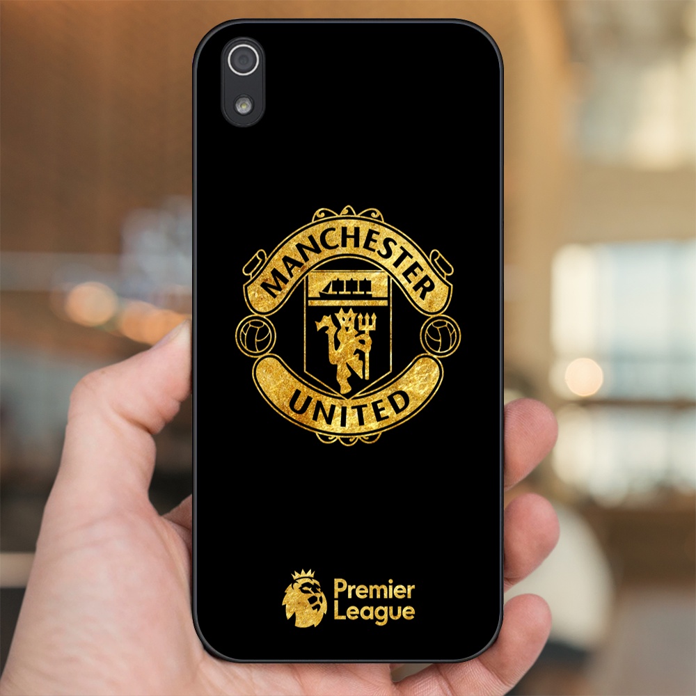 Ốp lưng Xiaomi Redmi 7A viền đen in hình MU Manchester United