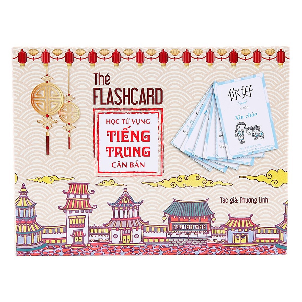 Sách - The Flashcard Học Từ Vựng Tiếng Trung Căn Bản thumbnail