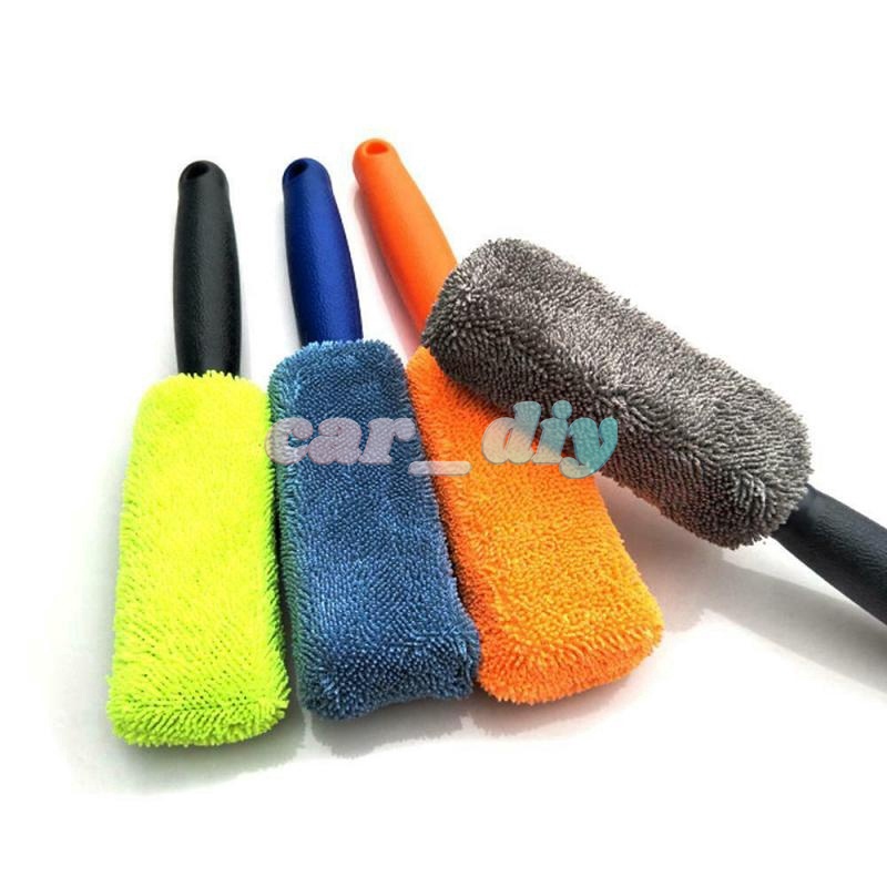 Bàn Chải Sợi Nhỏ Làm Sạch Bánh Xe Hơi Tiện Dụng