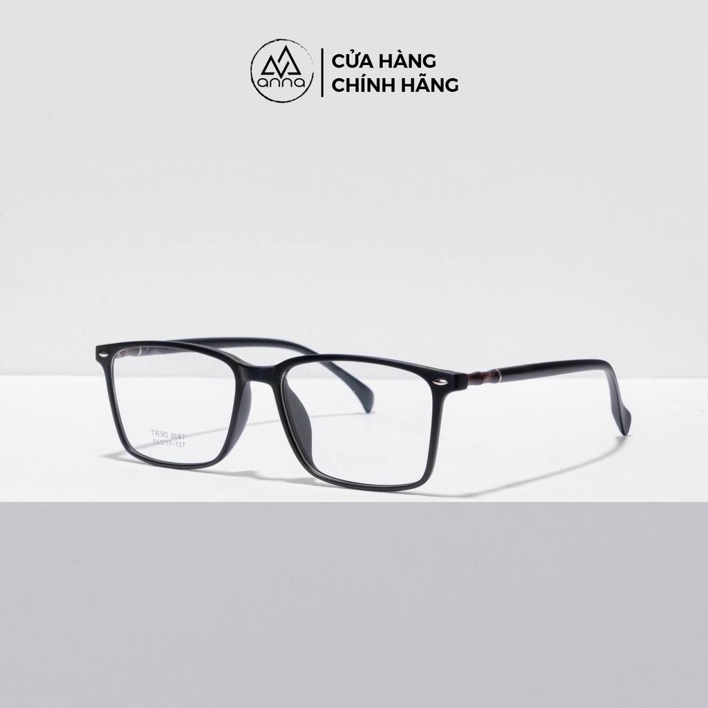Gọng kính cận nam nữ thời trang ANNA mới nhất dáng unisex dễ đeo 170HQ005