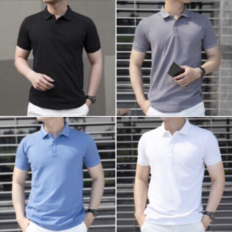 Áo Polo Nam trơn,Chống Nhăn, Bền Màu (WAM-01)
