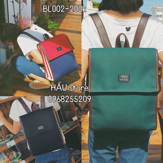 [có sẵn] Balo Ulzzang màu đen